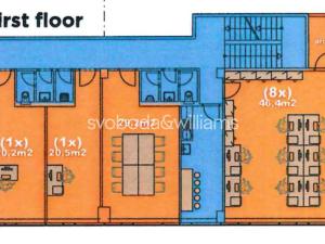 Pronájem skladu, Modřice, Evropská, 1220 m2