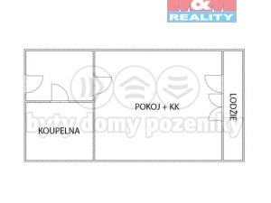 Prodej bytu 1+kk, Ostrava - Zábřeh, Petruškova, 31 m2
