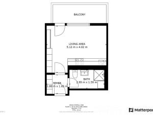 Pronájem bytu 1+kk, Praha - Karlín, Křižíkova, 28 m2