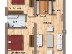 Prodej bytu 3+1, Bad Mitterndorf, Rakousko, 65 m2