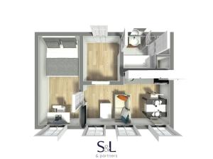 Pronájem bytu 2+kk, Česká Lípa, Mariánská, 36 m2