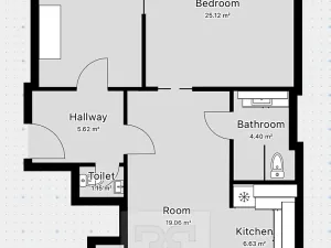 Pronájem bytu 3+kk, Praha - Staré Město, Pařížská, 79 m2