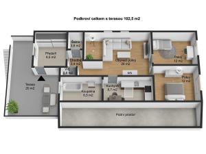 Prodej rodinného domu, Stříbrná Skalice, 211 m2