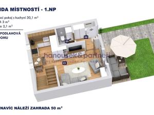 Prodej bytu 3+kk, Pardubice, Ke Kobelnici, 71 m2