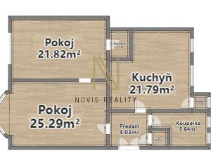 Pronájem bytu 2+1, Plzeň, Denisovo nábřeží, 88 m2