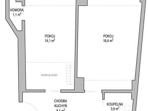Pronájem bytu 2+1, Praha - Holešovice, Dělnická, 45 m2