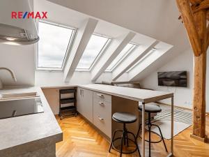 Pronájem bytu 1+kk, Praha - Malá Strana, Petřínská, 31 m2