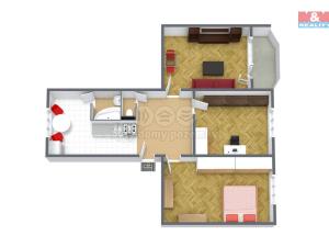 Prodej bytu 3+1, Sokolov, Švabinského, 82 m2
