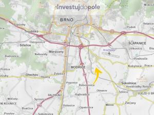 Prodej pole, Brno, 1313 m2