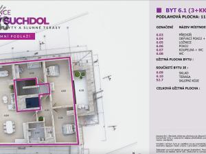 Prodej bytu 4+kk, Praha - Suchdol, U hotelu, 141 m2