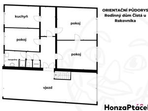 Prodej rodinného domu, Čistá, J. A. Komenského, 403 m2