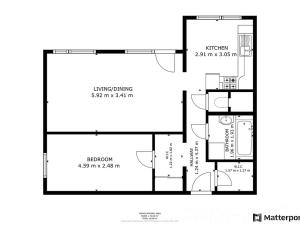 Pronájem bytu 2+1, Praha - Vokovice, Tobrucká, 53 m2