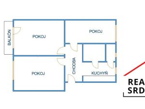 Pronájem bytu 3+1, Frýdek-Místek, Vrchlického, 55 m2