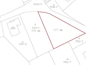 Prodej pozemku pro bydlení, Žichlínek, 977 m2