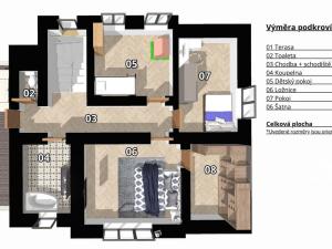 Prodej rodinného domu, Babice u Rosic, Zahrady, 250 m2