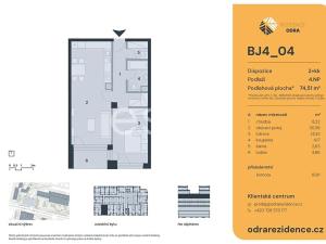 Prodej bytu 2+kk, Praha - Bohnice, Lodžská, 75 m2