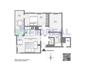 Pronájem bytu 3+kk, Praha - Strašnice, Janýrova, 84 m2