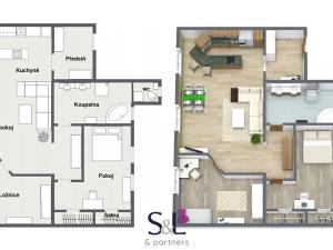 Prodej bytu 3+kk, Ústí nad Labem, Masarykova, 102 m2