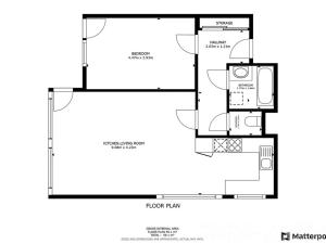 Pronájem bytu 2+kk, Praha - Záběhlice, Harlacherova, 56 m2