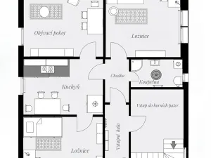 Prodej bytu 3+1, České Budějovice, Ant. Slavíčka, 62 m2