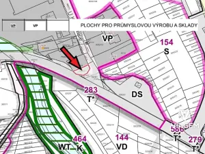 Prodej podílu komerčního pozemku, Uherský Brod, 71 m2