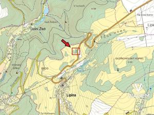 Prodej podílu pole, Lipina, 727 m2