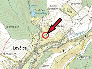 Prodej podílu zahrady, Lovčice, 153 m2
