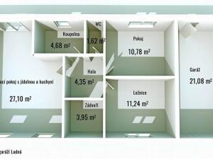 Prodej domu na klíč, Ladná, Palašovská, 86 m2