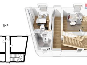 Prodej rodinného domu, Rakovník - Rakovník II, Smetanova, 75 m2