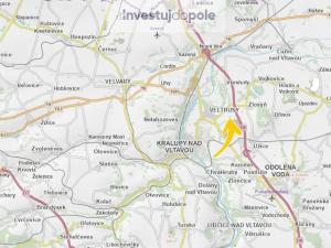 Prodej pole, Veltrusy, 1504 m2