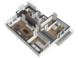 Prodej bytu 3+1, Pohořelice, Tyršova, 72 m2