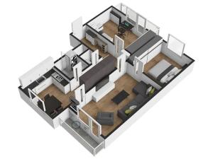 Prodej bytu 3+1, Pohořelice, Tyršova, 72 m2