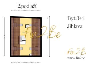 Prodej bytu 3+kk, Jihlava, Žižkova, 104 m2