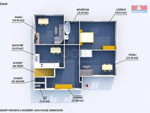 Prodej rodinného domu, Písek - Budějovické Předměstí, Na Trubách, 115 m2