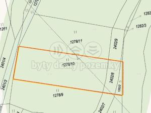 Prodej louky, Votice, 1118 m2