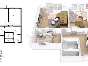 Pronájem bytu 3+kk, Praha - Vinohrady, Máchova, 67 m2