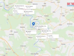 Pronájem louky, Samopše - Přívlaky, 1205 m2