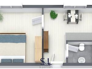 Pronájem bytu 2+kk, Liberec, Soukenická, 36 m2