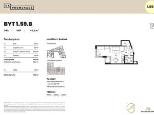 Prodej bytu 1+kk, Brno, 38 m2