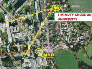 Pronájem bytu 1+kk, Pardubice - Cihelna, Brozanská, 49 m2