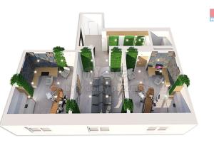 Pronájem kanceláře, Praha - Vinohrady, Slezská, 101 m2
