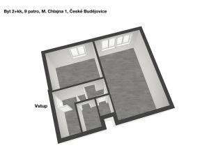 Prodej bytu 2+kk, České Budějovice, M. Chlajna, 39 m2