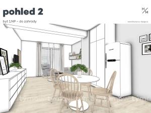 Pronájem bytu 2+kk, Pardubice, Ve Lhotkách, 66 m2