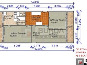 Prodej bytu 4+1, Neratovice, nám. Republiky, 85 m2