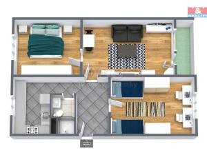 Prodej bytu 3+1, Cheb, 17. listopadu, 67 m2