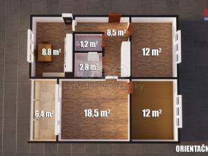 Prodej bytu 3+1, Mimoň - Mimoň I, Sídliště pod Ralskem, 75 m2
