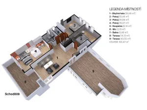 Prodej vily, Brno, Rozcestí, 365 m2