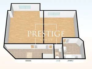 Prodej bytu 2+kk, Praha - Žižkov, Jeseniova, 46 m2