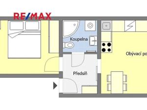 Pronájem bytu 2+kk, Praha - Břevnov, Malobřevnovská, 45 m2