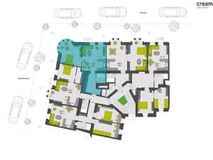 Pronájem bytu 2+kk, Praha - Holešovice, Ovenecká, 66 m2